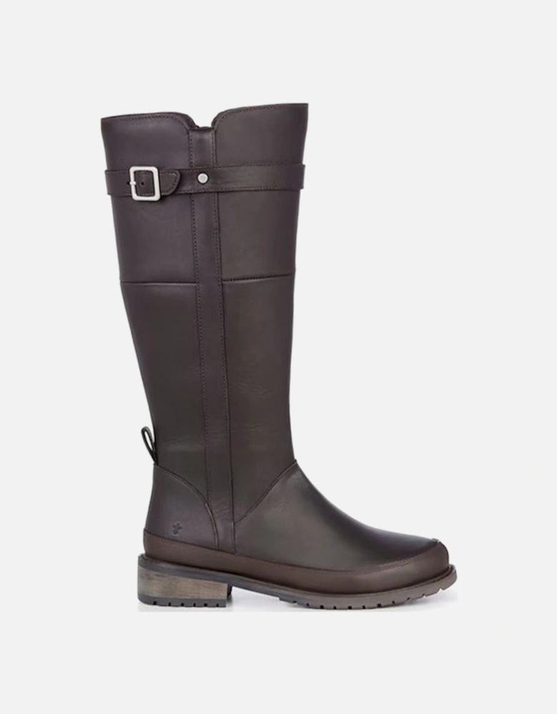 Australia Natasha Leather Boots Espresso