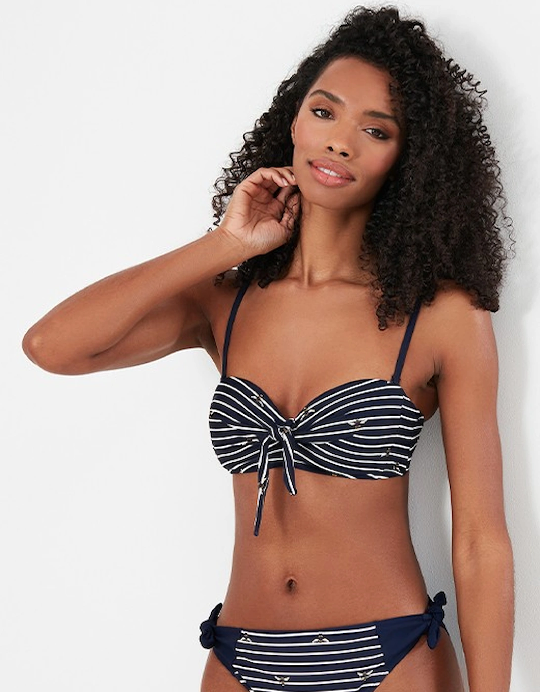 Sandy Bikini Top Bee Stripe, 6 of 5