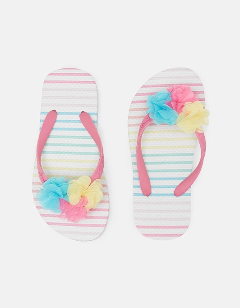 JNR Flip Flops Multi Stripe