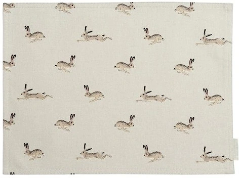 Hare Fabric Placemat