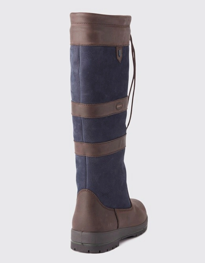 Women's Galway country Boot Navy/Brown