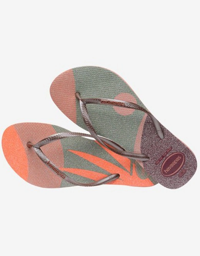 Women's Slim Palette Glow Flip Flop Crocus Rose