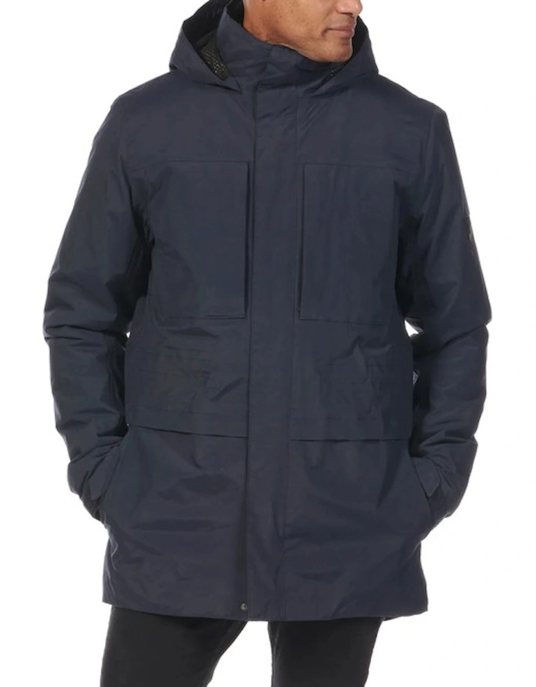 Men's Marina 3 in 1 Parka Coat Navy