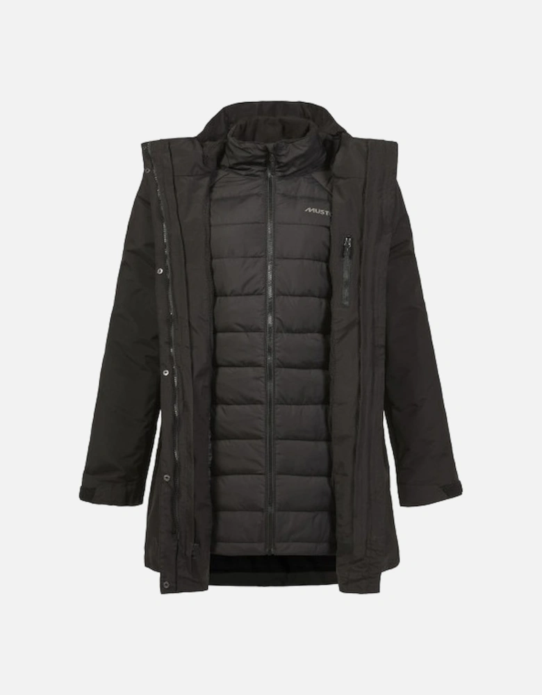 Women's Marina 3 in 1 Parka Coat Black