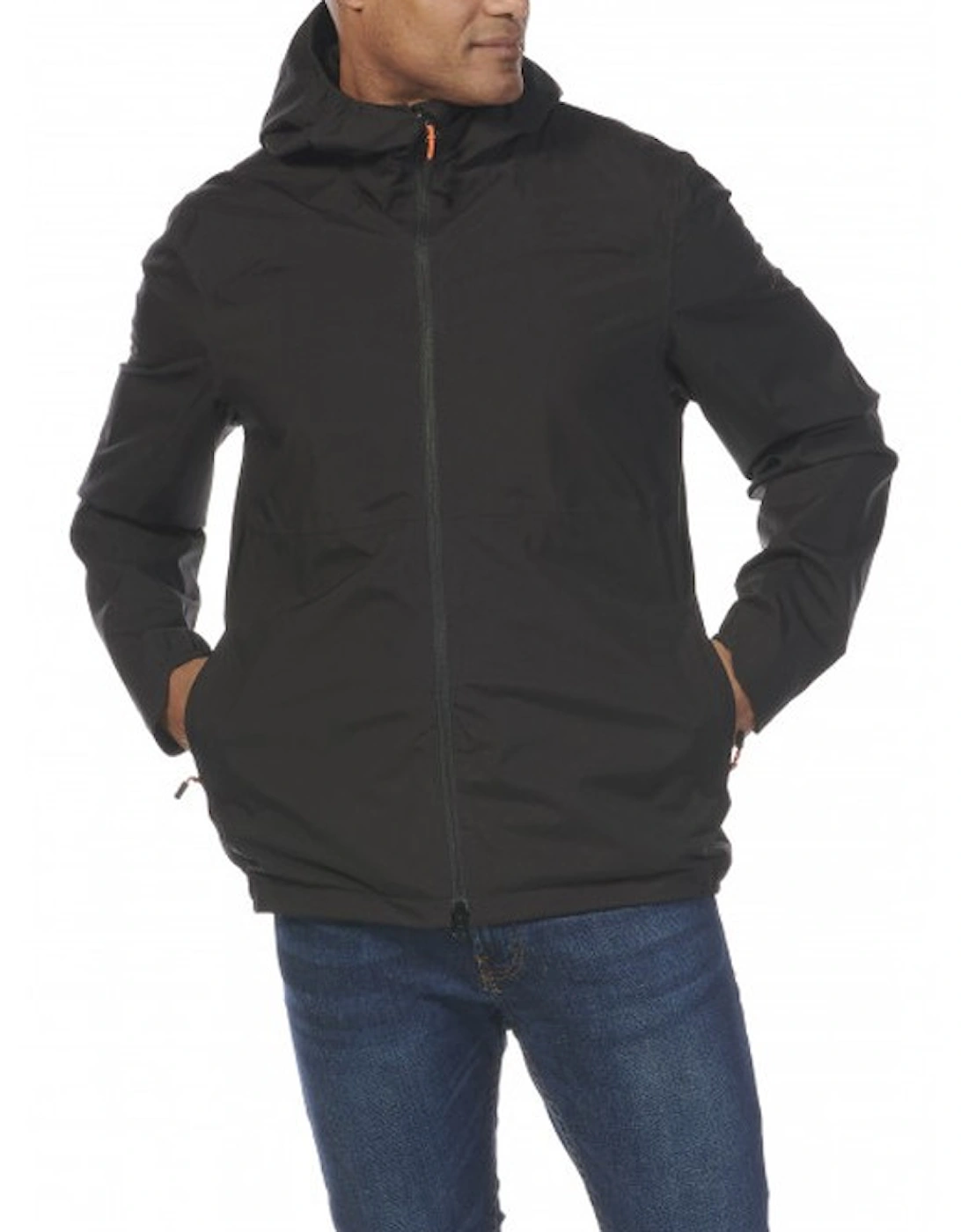 Men's Lite Rain Jacket Black, 6 of 5