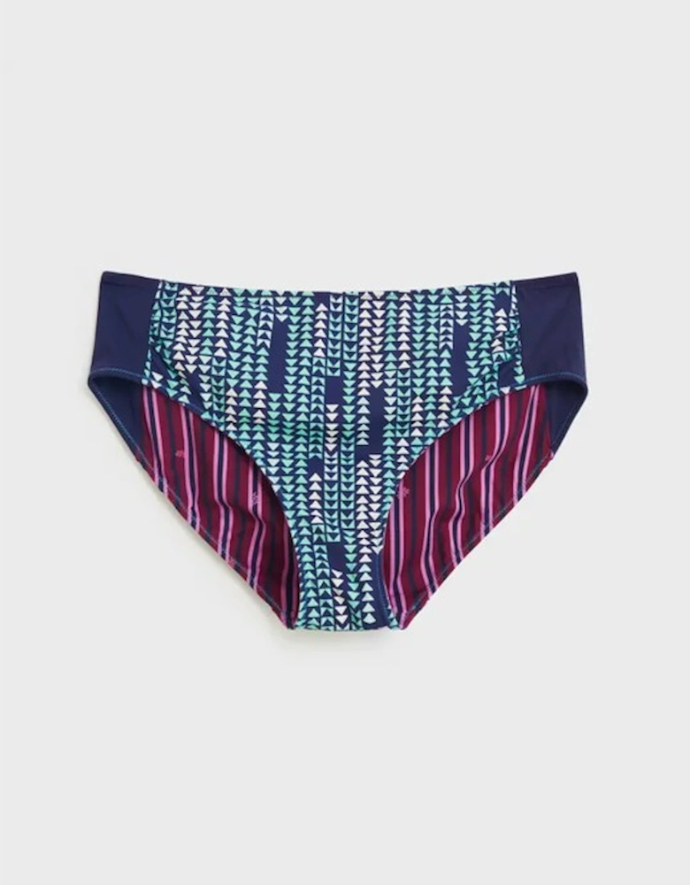 Women's Sunshine Reversible Bikini Bottoms Pink Multi