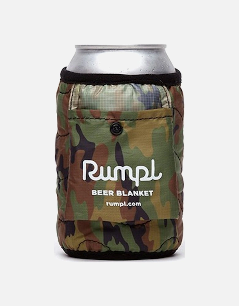 Beer Blanket Woodland Camo