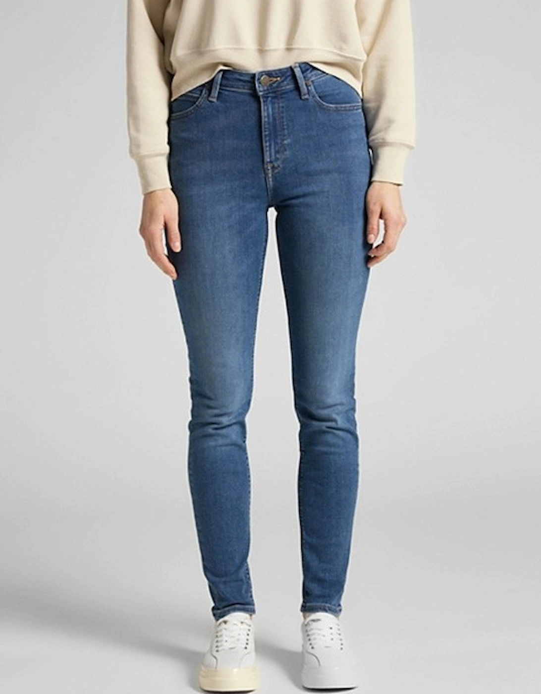 Scarlett High Rise Jeans Mid Copan, 6 of 5