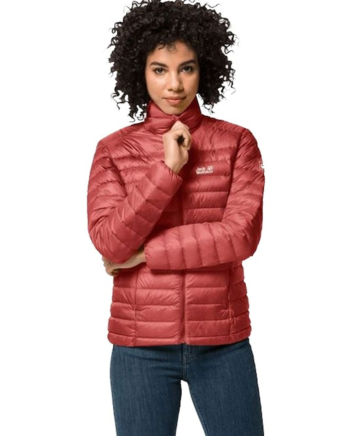 Women's JWP Down Jacket Coral Red, 5 of 4