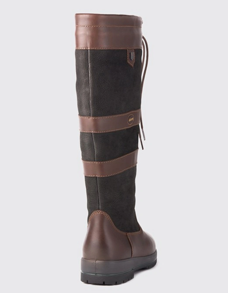 Women's Galway Country Boot Black/Brown