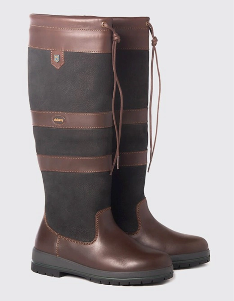 Women's Galway Country Boot Black/Brown