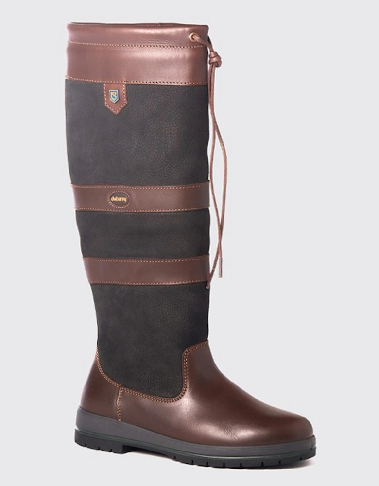 Women's Galway Country Boot Black/Brown