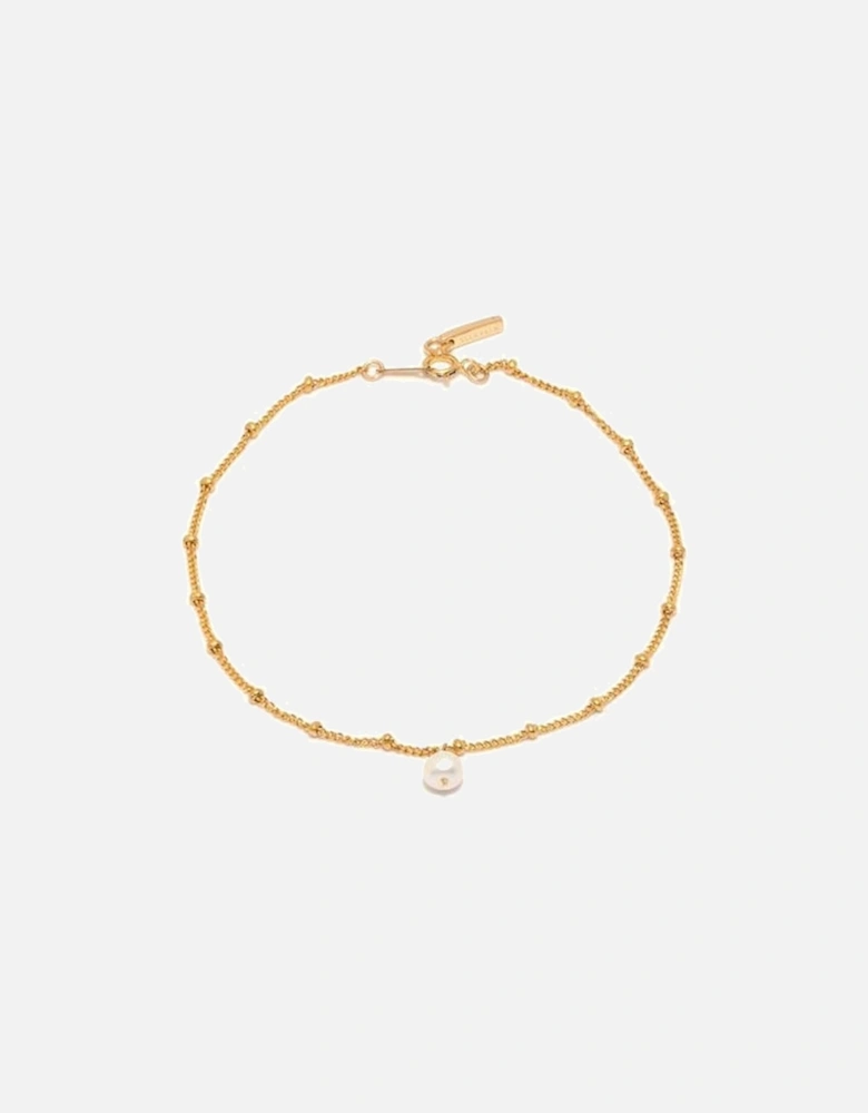 Ella Palm Jovie Gold Pearl Bracelet Gold