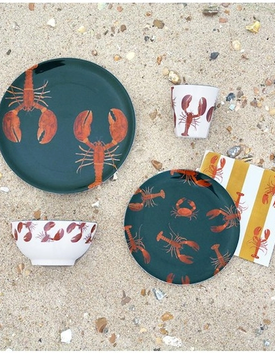 Lobster Melamine Bowl