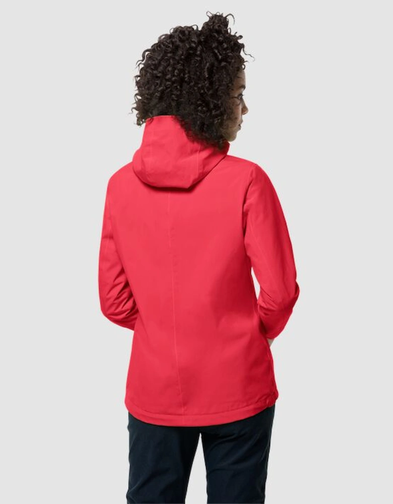 Women's JWP Hardshell Jacket Tulip Red