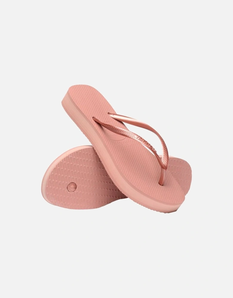 Women's Slim Flatform Flip Flop Crocus Rose