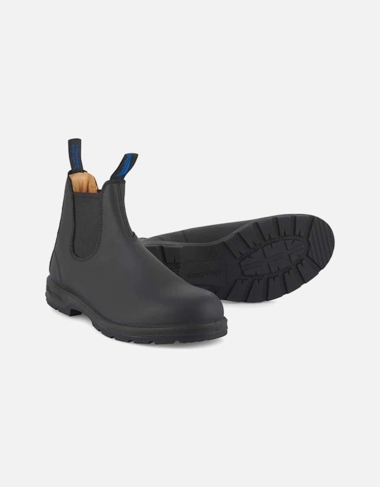 Unisex 566 Waterproof Leather Chelsea Boot Black