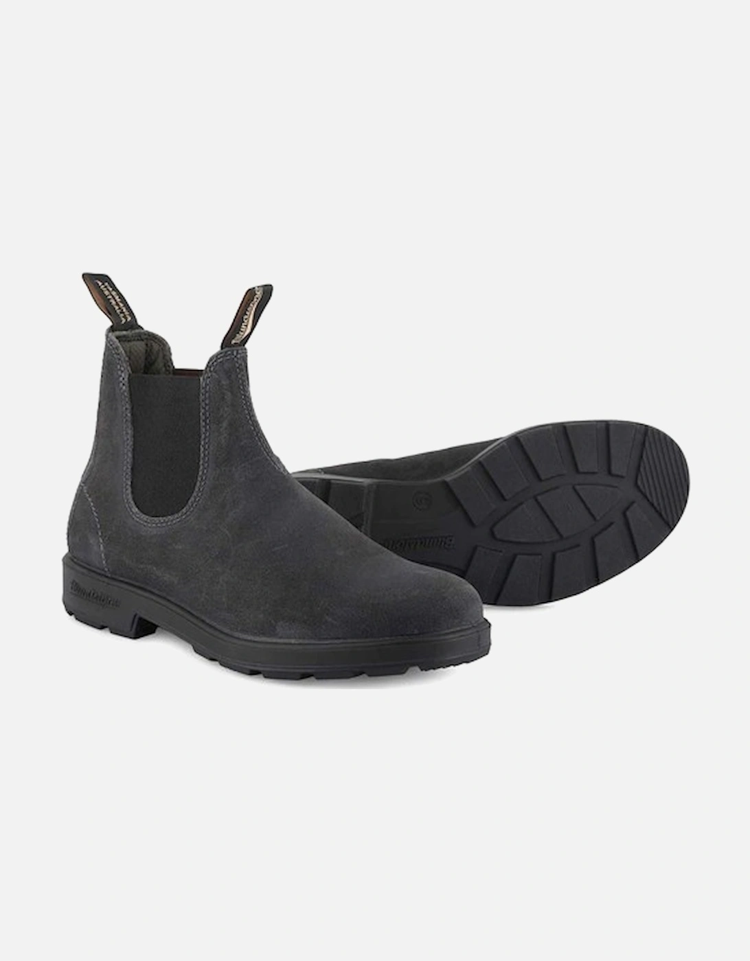 Unisex 1910 Wax Suede Chelsea Boot Steel Grey