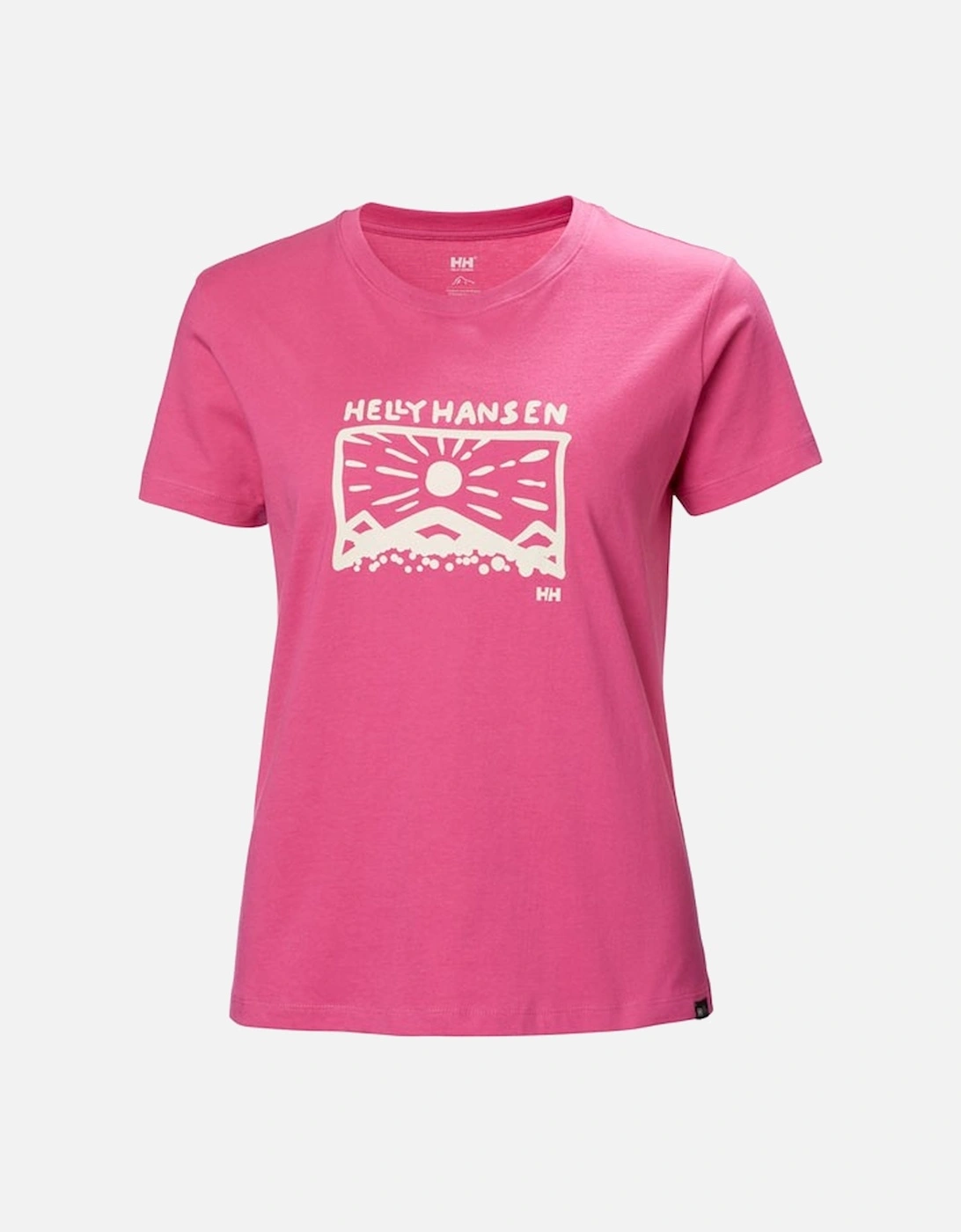 Women's Organic Cotton T-Shirt Pink, 6 of 5