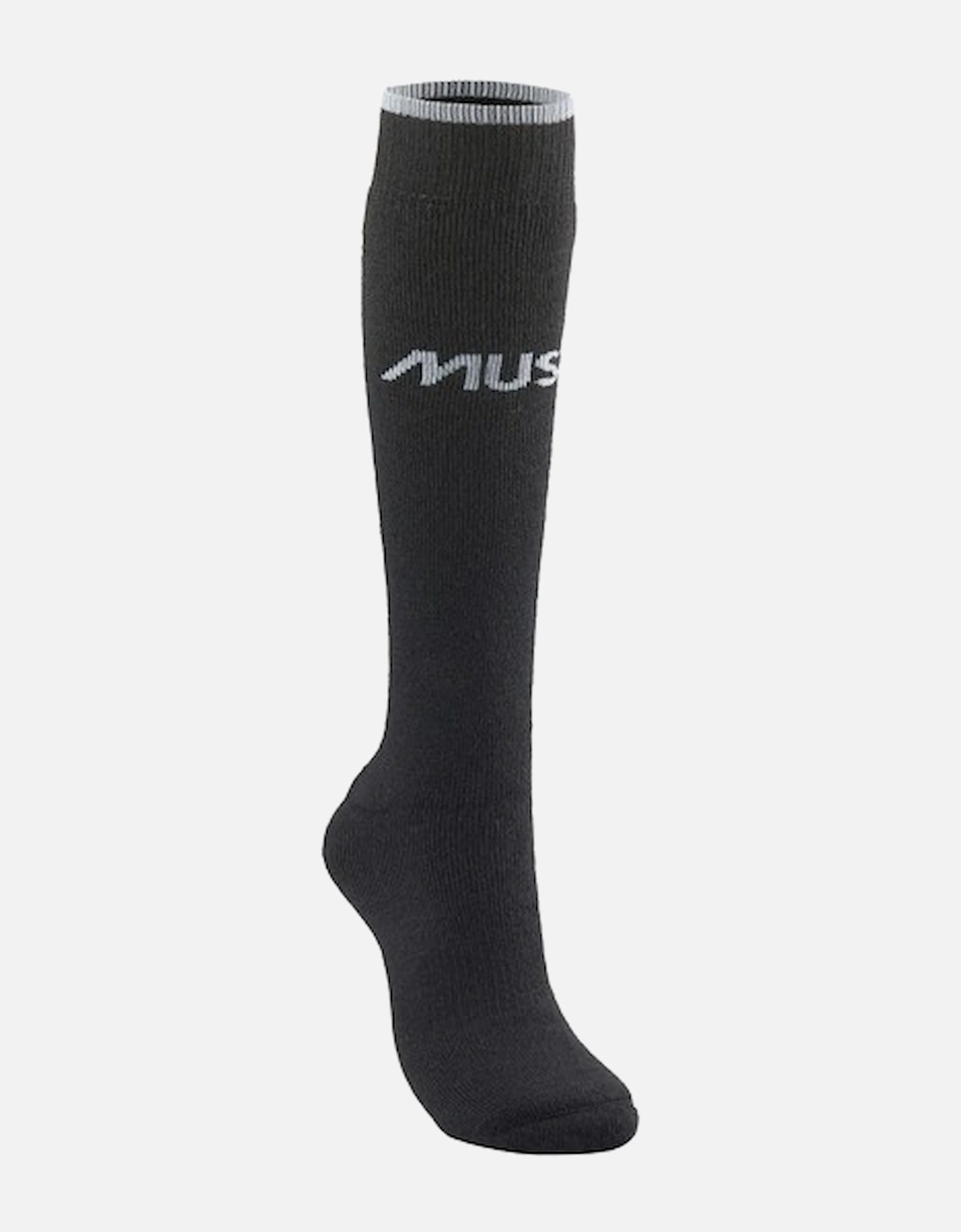 Men's Thermal Long Socks Black, 2 of 1