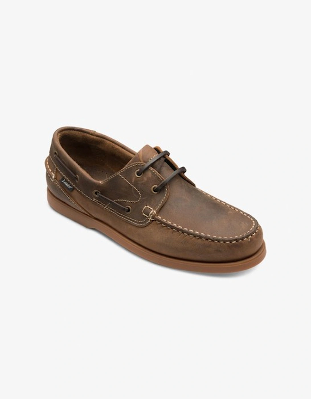 Lymington Boat Shoe Brown, 4 of 3