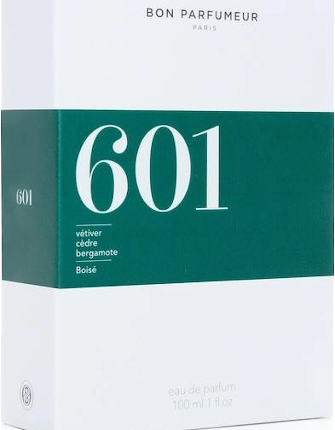 Eau de parfum 601: Vetiver/Cedar/Bergamot