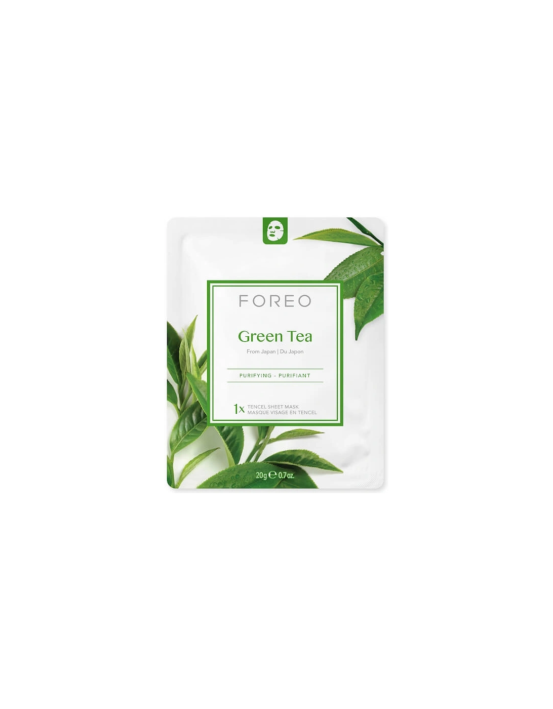 Farm To Face Sheet Mask - Green Tea ×1, 2 of 1