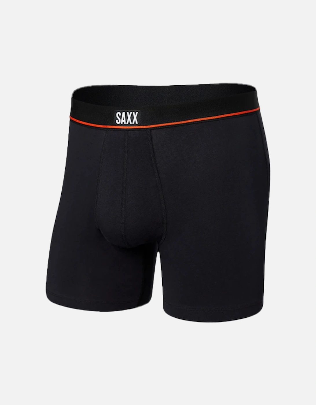 Non Stop Stretch Cotton Boxer Brief Fly Black, 3 of 2