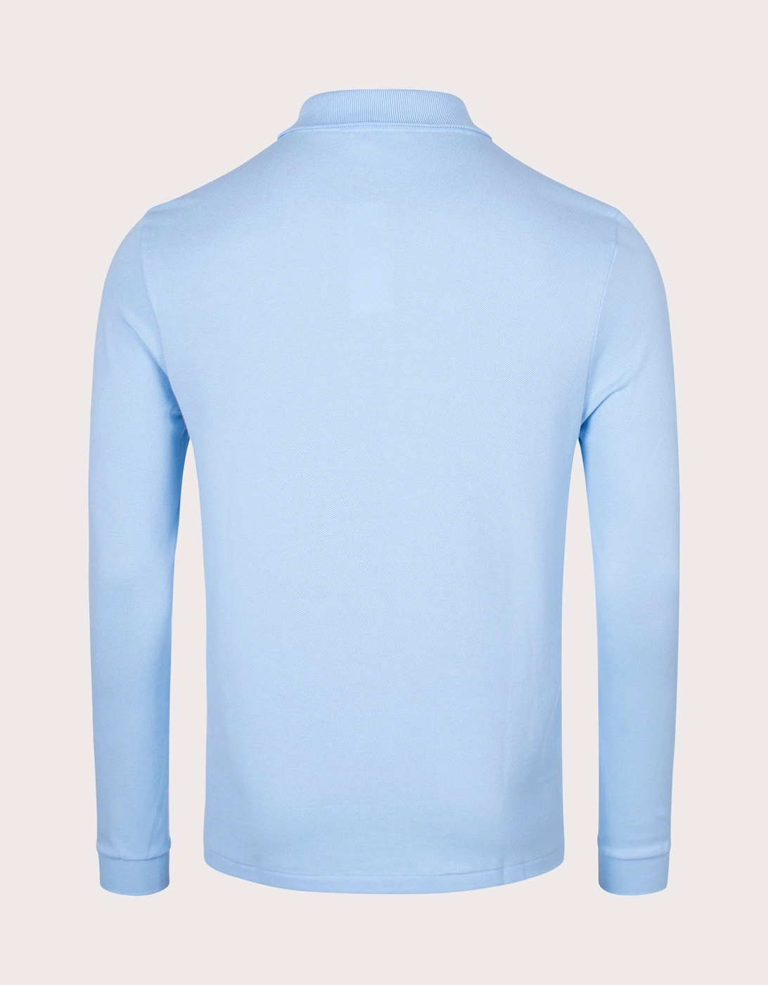 Long Sleeve Croc Logo Polo Shirt