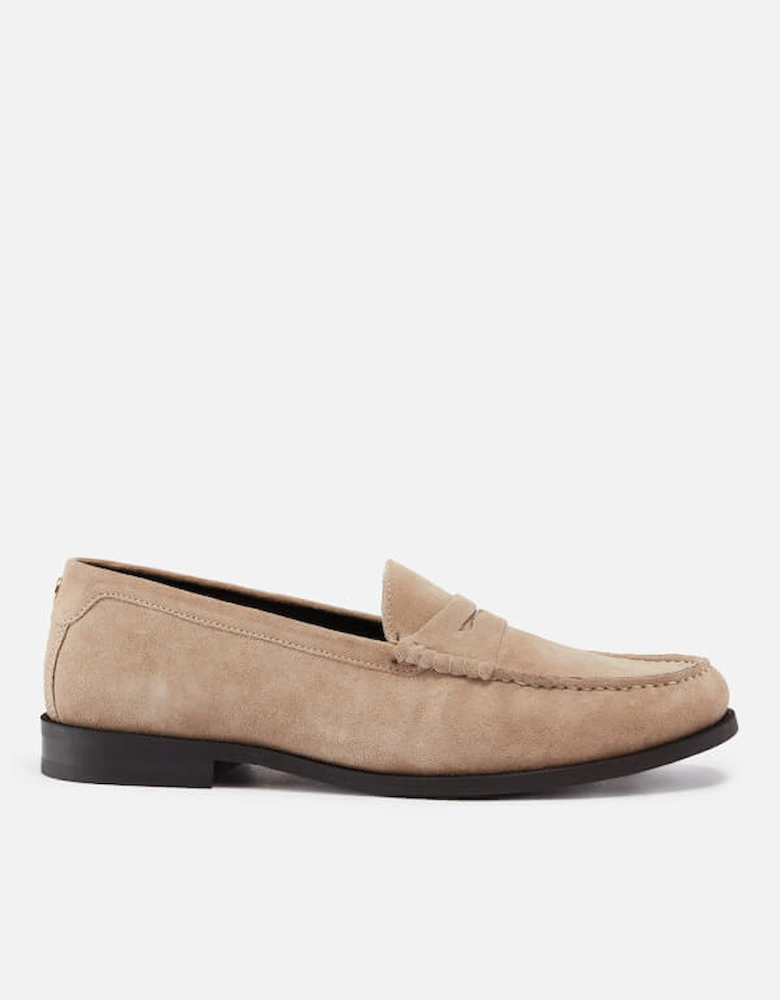 Riva Suede Penny Loafers