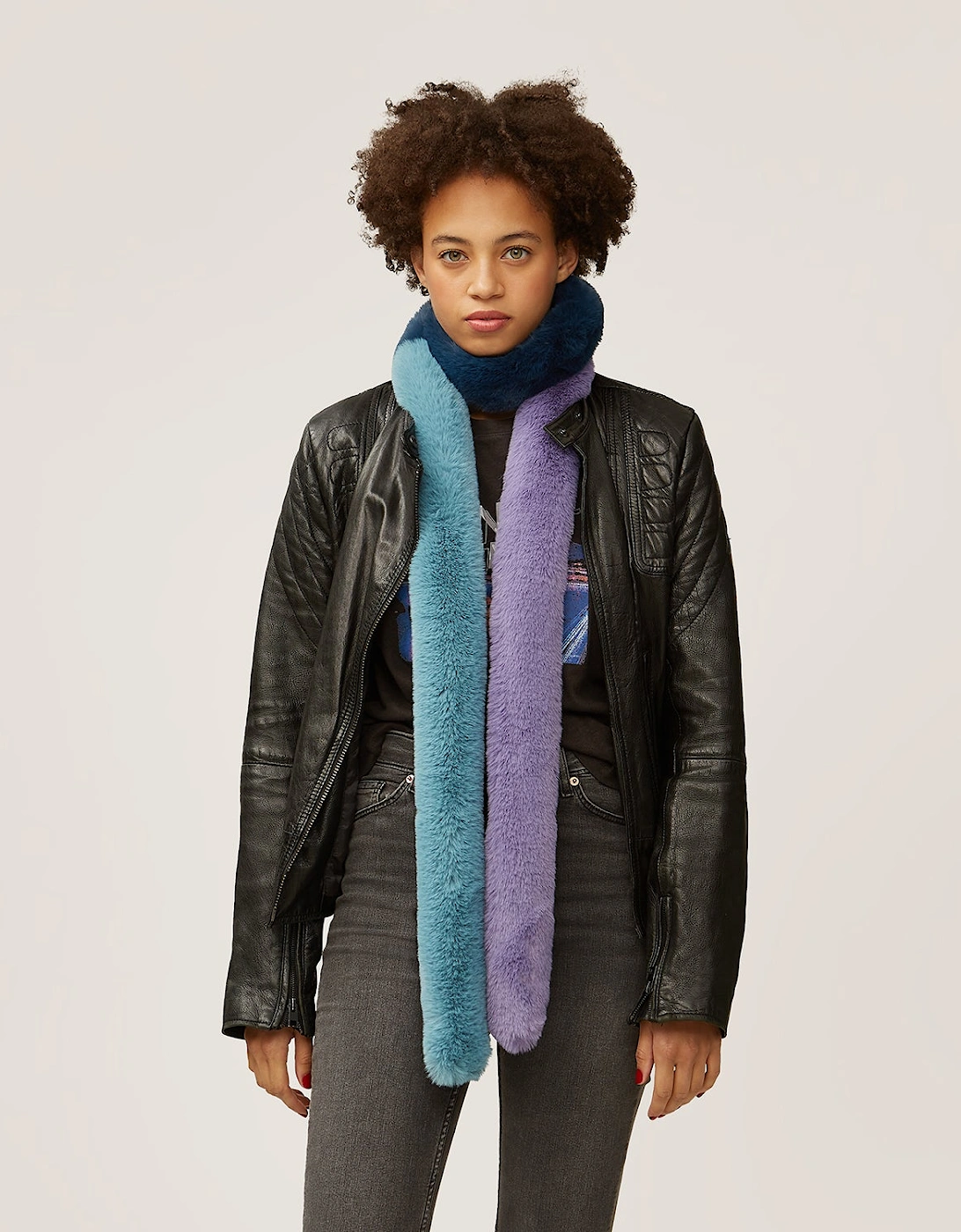 Pasha Scarf - Triple Lilac Mix
