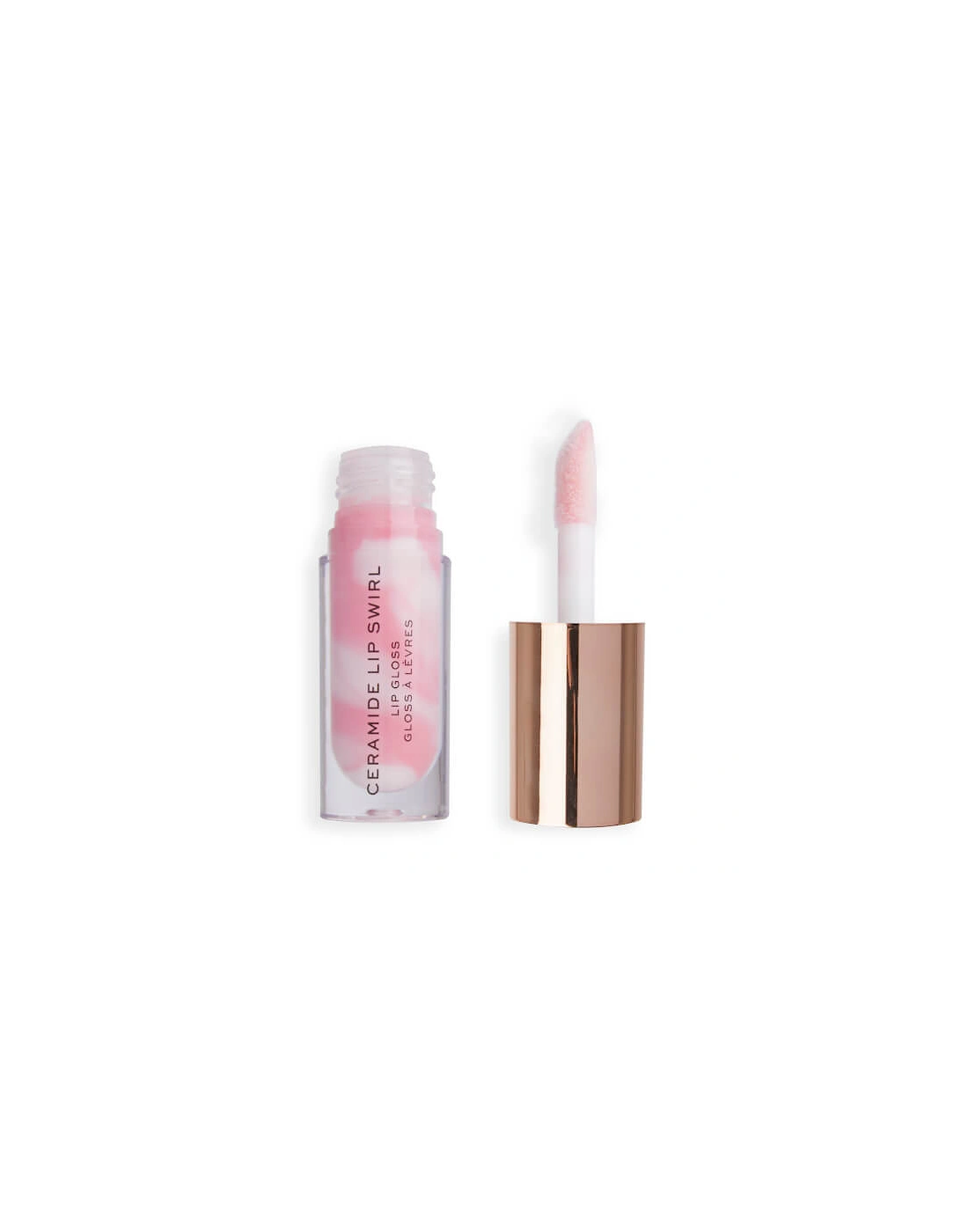 Makeup Lip Swirl Ceramide Gloss - Pure Gloss - Clear, 2 of 1