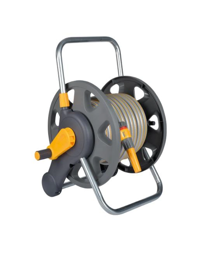 Assembled 2-in-1 Hose Reel with  20m Hose