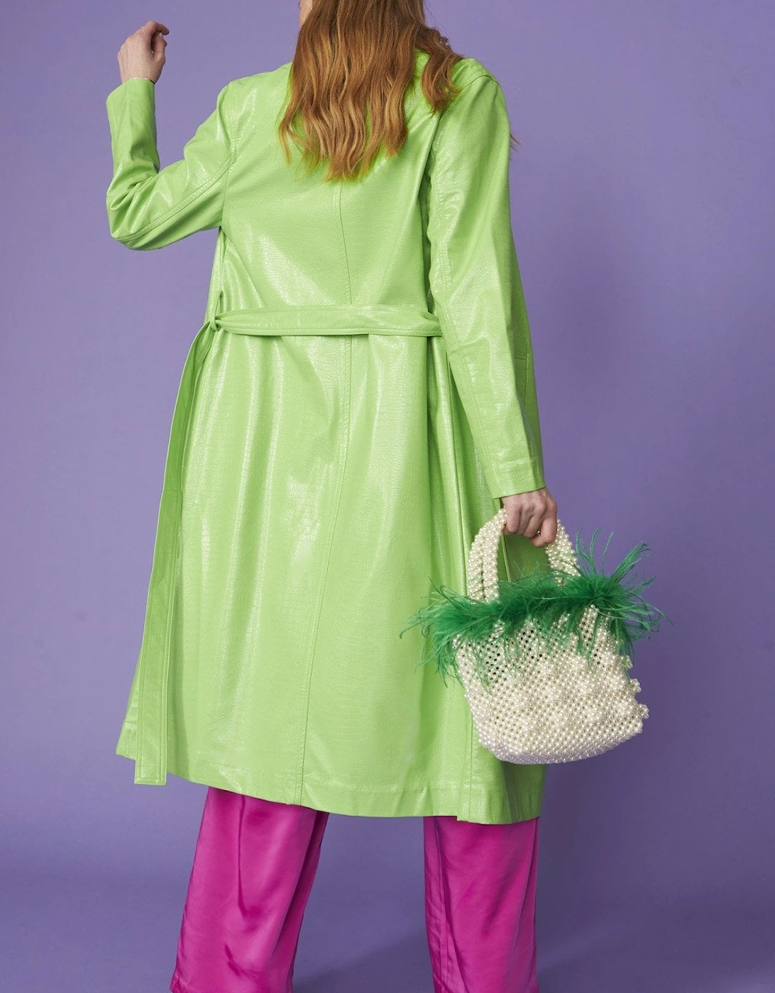 The Limelight Trench Coat with Belt