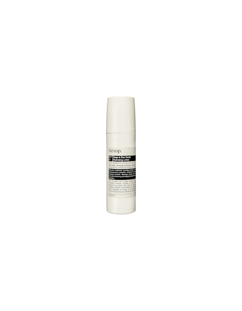 Sage and Zinc Facial Hydrating Lotion SPF15 50ml