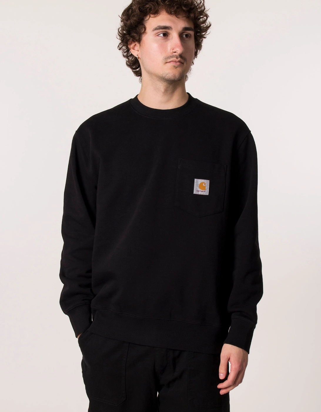 Relaxed Fit Pocket Sweatshirt, 4 of 3