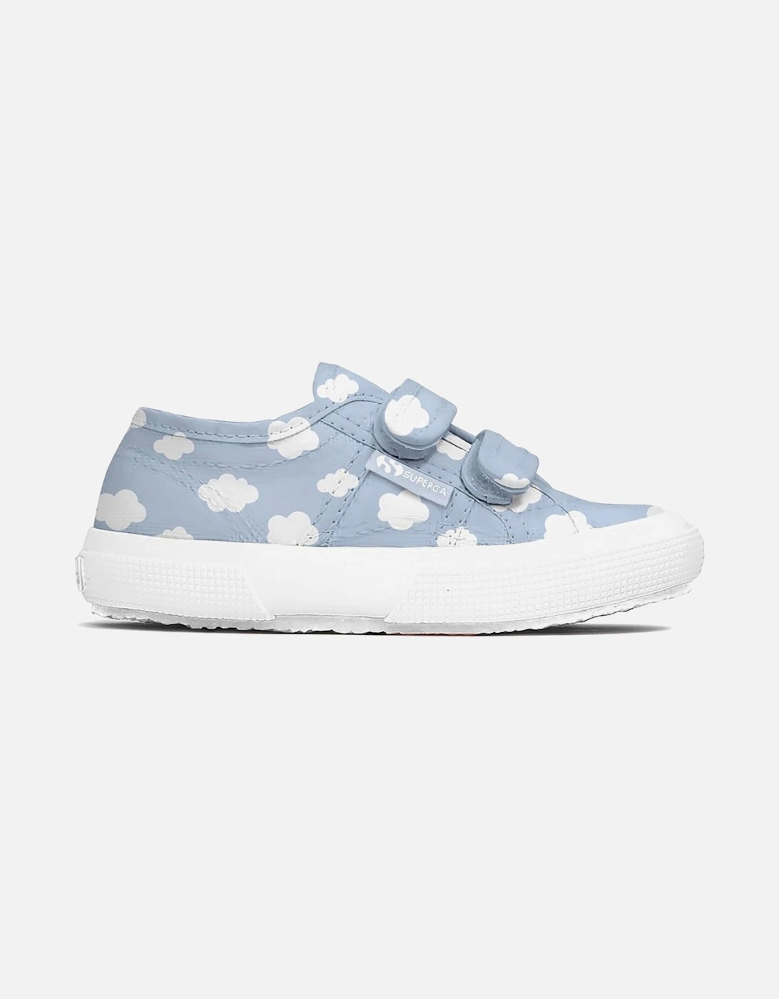 Straps Cloud Print Girls Trainers, 3 of 2