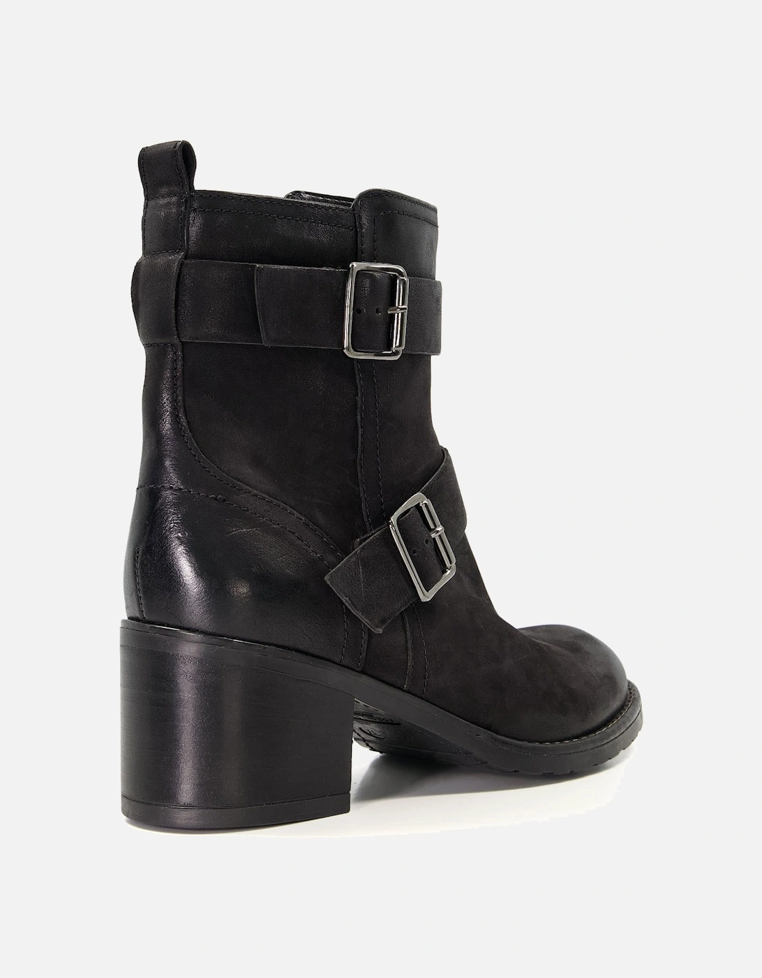 Ladies Poser - Buckle-Detail Ankle Boots