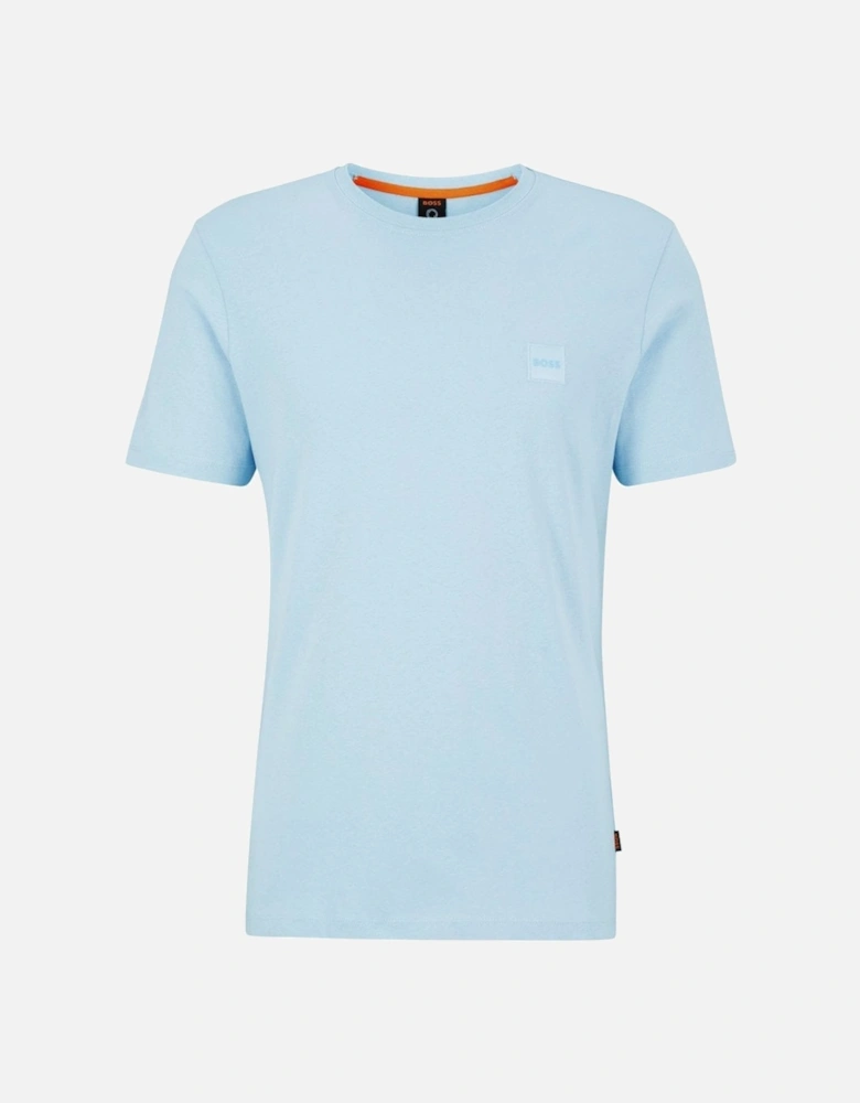 Men's Pale Blue Tales T-shirt.