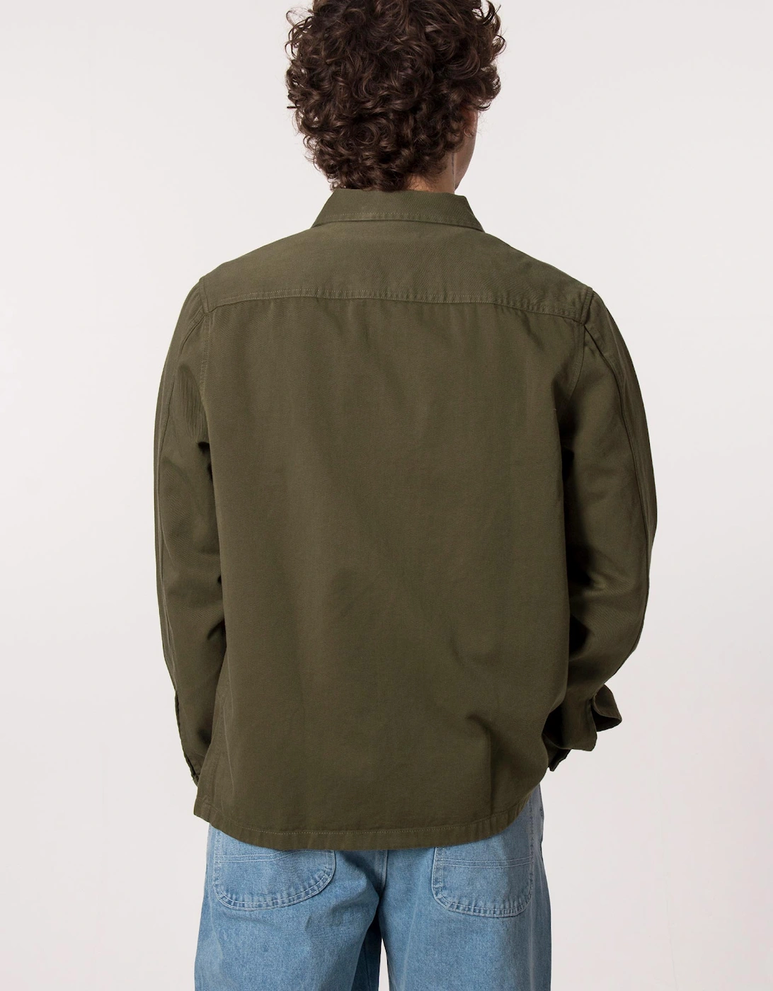 Oversized Twill Overshirt