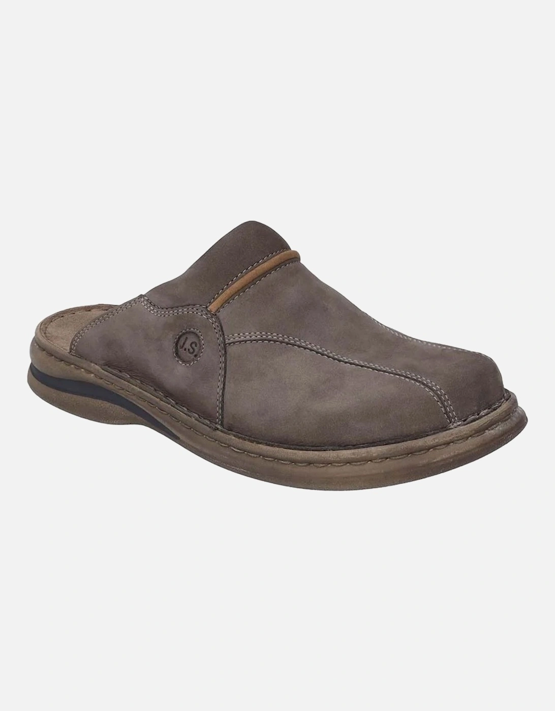 Klaus Classic Leather Mens Mules, 14 of 13