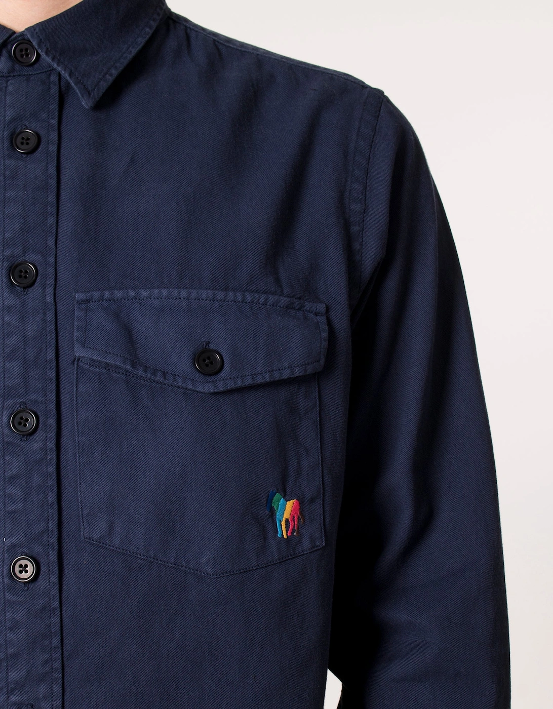 Relaxed Fit Chest Pocket Shirt