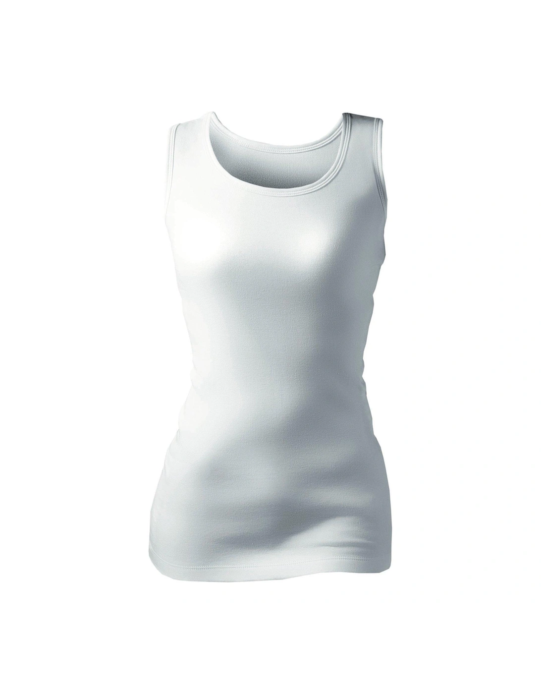 Thermal Sleeveless Vest - White, 2 of 1