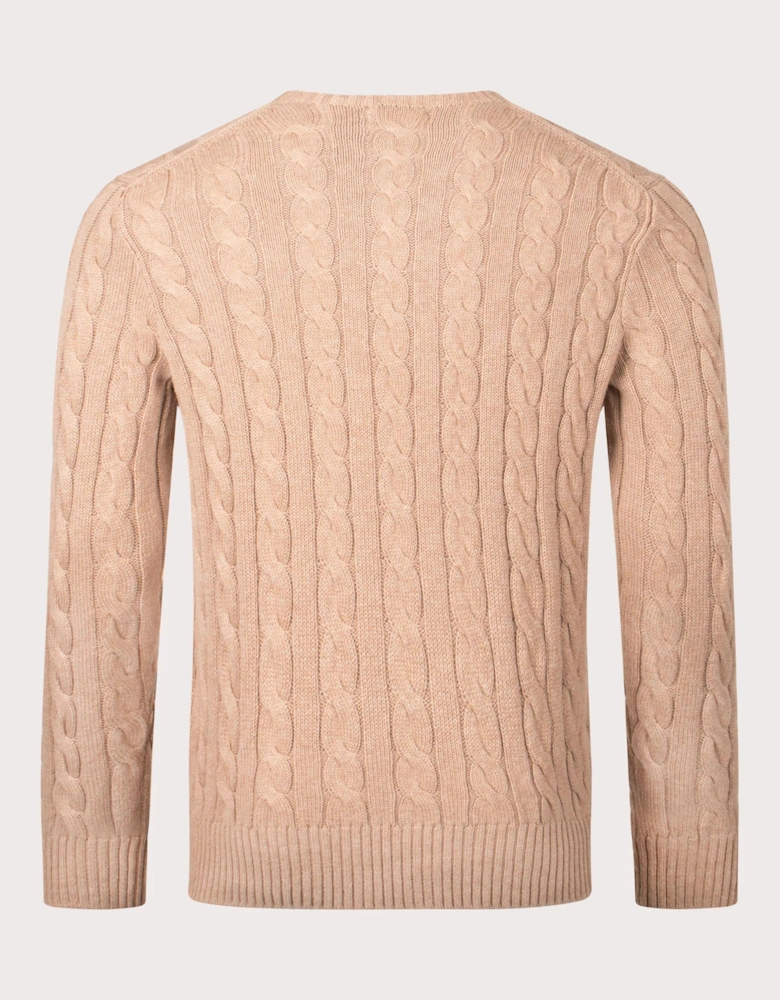 Cable Knit Cotton Jumper