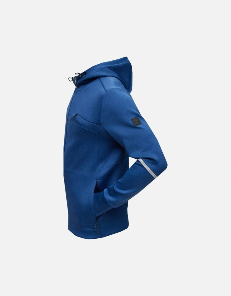 Men's Blue Sicon Tracksuit Jacket With Reflective Detail.