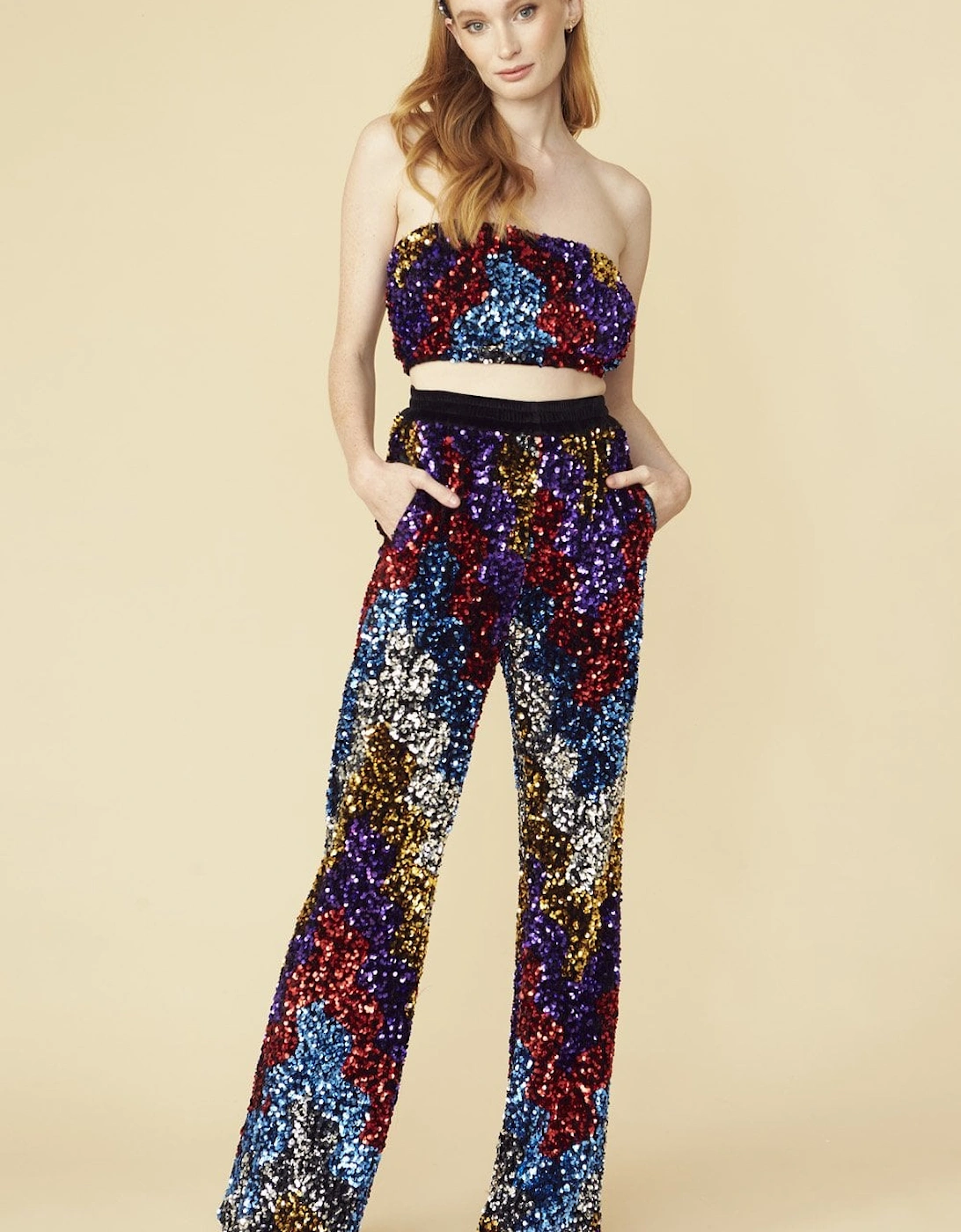 Multi-Coloured Sequin Flares, 4 of 3