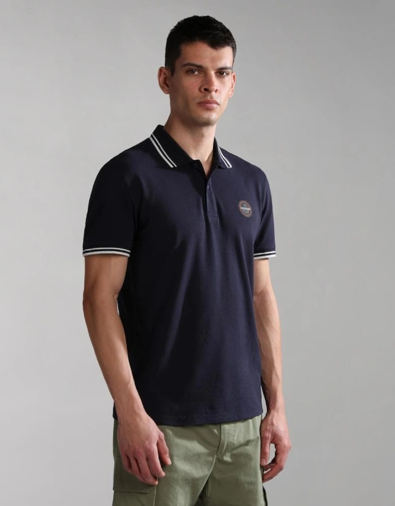 E-Macas Mens Short Sleeve Polo Shirt