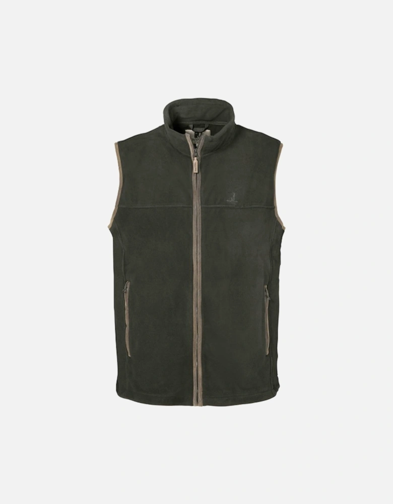 Scotland Fleece Vest Khaki