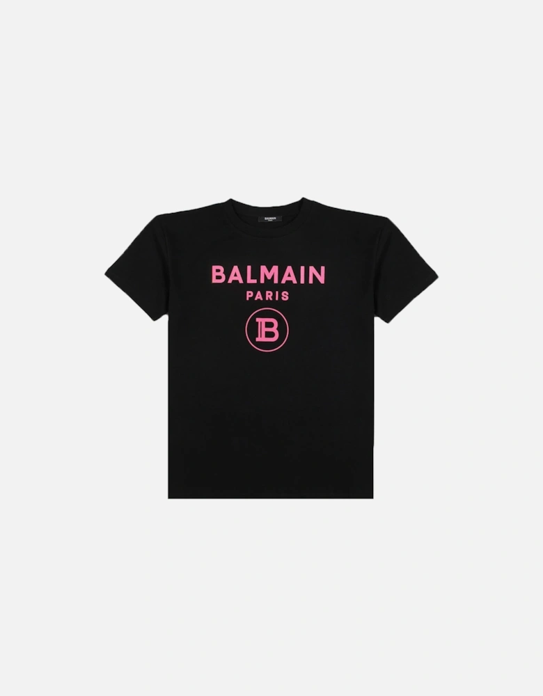 Girls Logo T-shirt Black