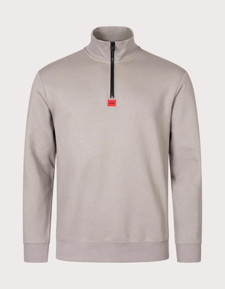 Relaxed Fit Durty Quarter Zip Sweatshirt